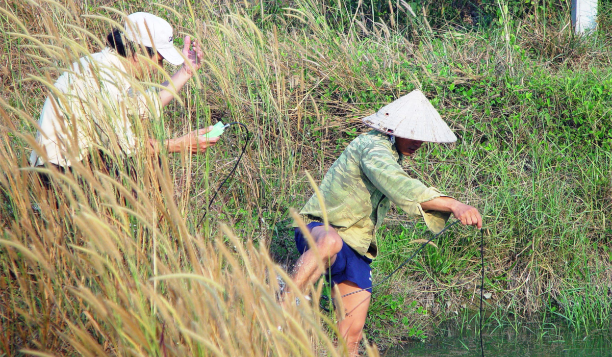 Vietnam Project - Teaching Local Farmer
